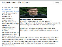 Tablet Screenshot of nfulton.org